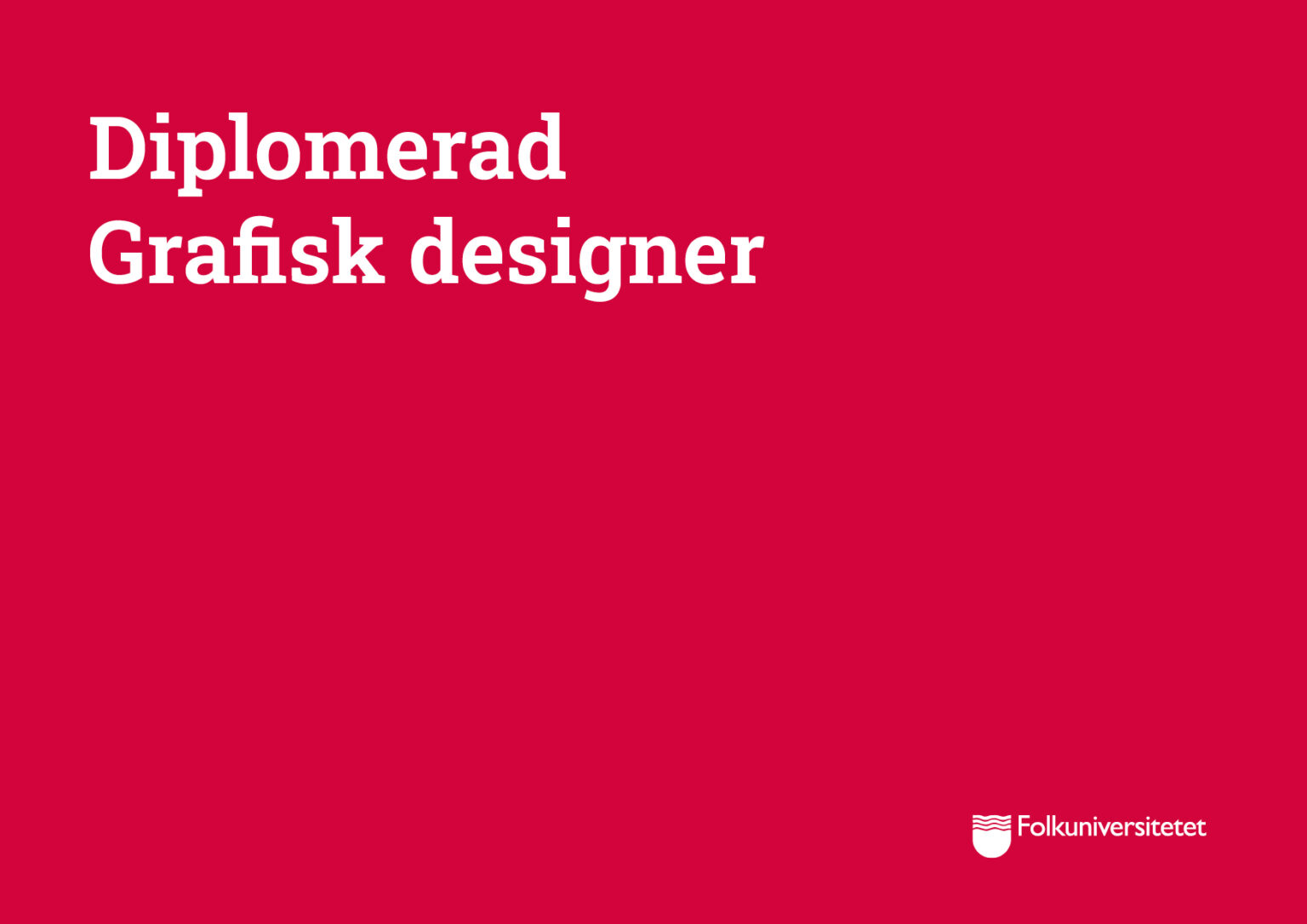 Kursansvarig Och Utbildare Diplomerad Grafisk Designer - Grafisk Design ...